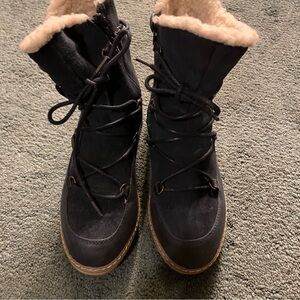 Women's Blue Winter Boots